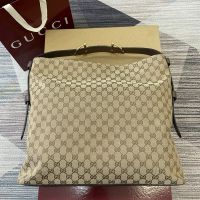 Gucci Beatrix Large Tote Bag 850546 In GG Supreme Canvas Beige