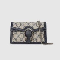 Gucci Dionysus Mini Bag In GG Supreme Canvas 476432 Blue