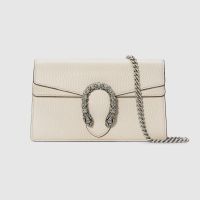 Gucci Dionysus Mini Bag In Textured Leather 476432 White