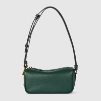 Gucci Half Horsebit Mini Bag 860784 In Grainy Leather Green