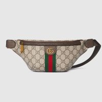 Gucci Ophidia Small Belt Bag In GG Supreme Canvas 839106 Beige/Brown
