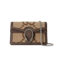 Gucci Dionysus Mini Bag In Jumbo GG Canvas 476432 Brown