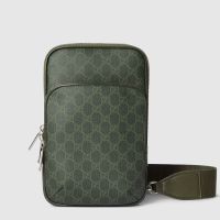 Gucci GG Monogram Small Slingbag In GG Monogram Fabric 822073 Green